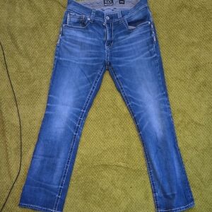 Buckle Men's Bootcut Jeans - Blue